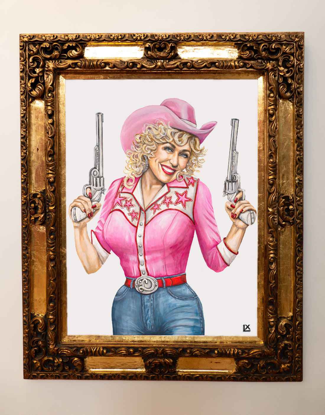 Tough Titty Original Acrylic on Canvas Painting
