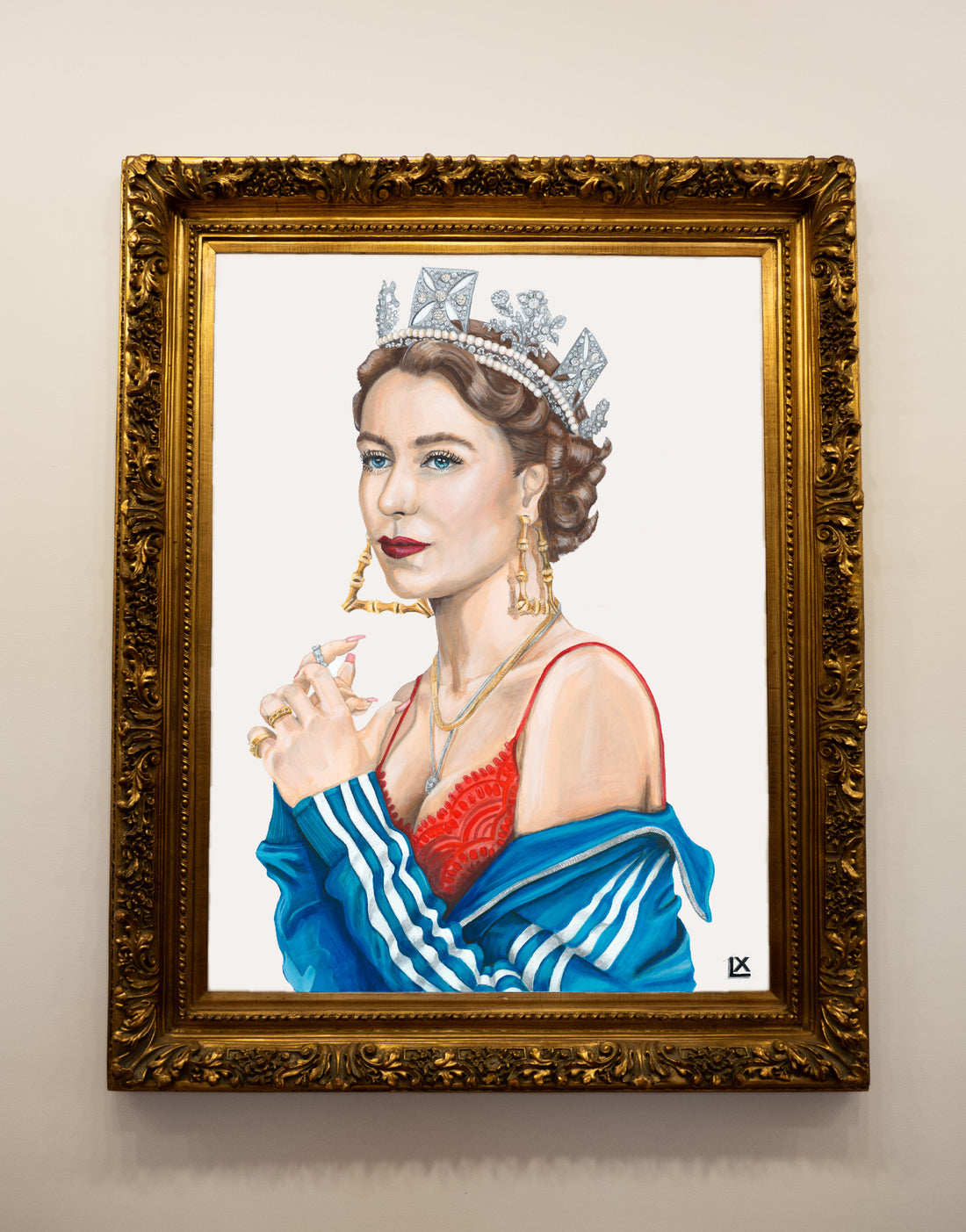 Lizzie Original Acrylic on Canvas Painting