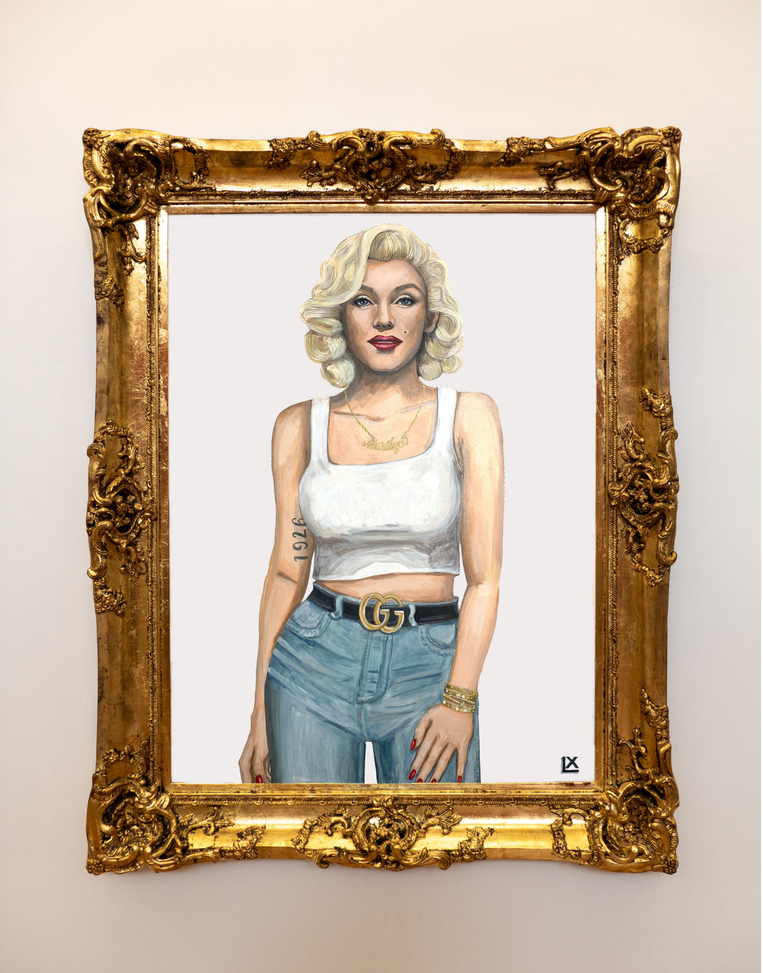 Modern Marilyn Original Acrylic on Canvas Painting
