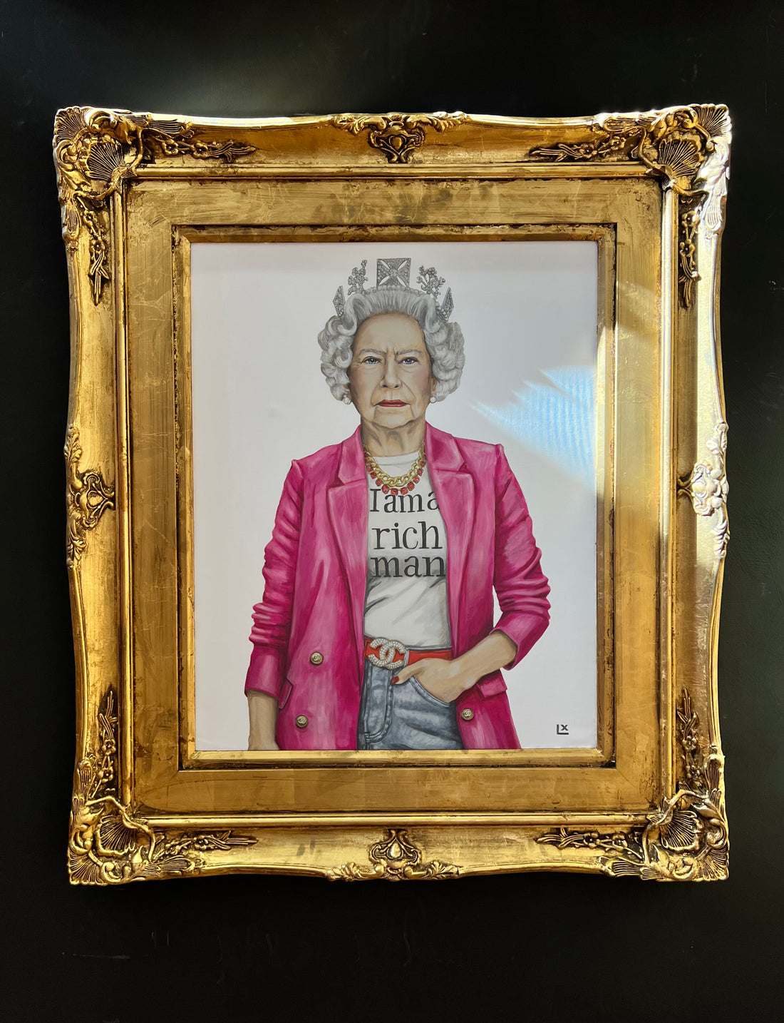 Ophelia Frame 24x36"