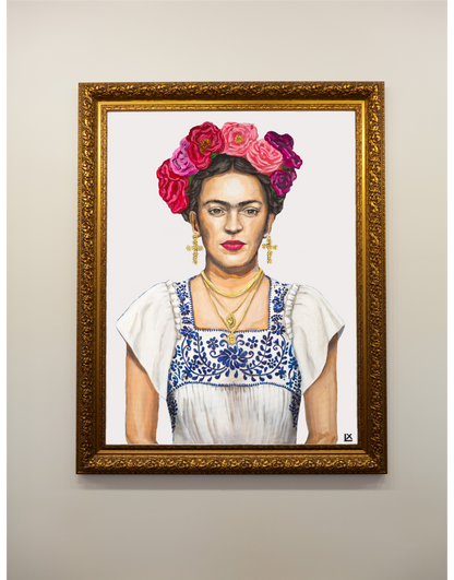 Otomi Frida Original Acrylic on Canvas Painting