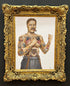 Tatted Teddy giclée canvas