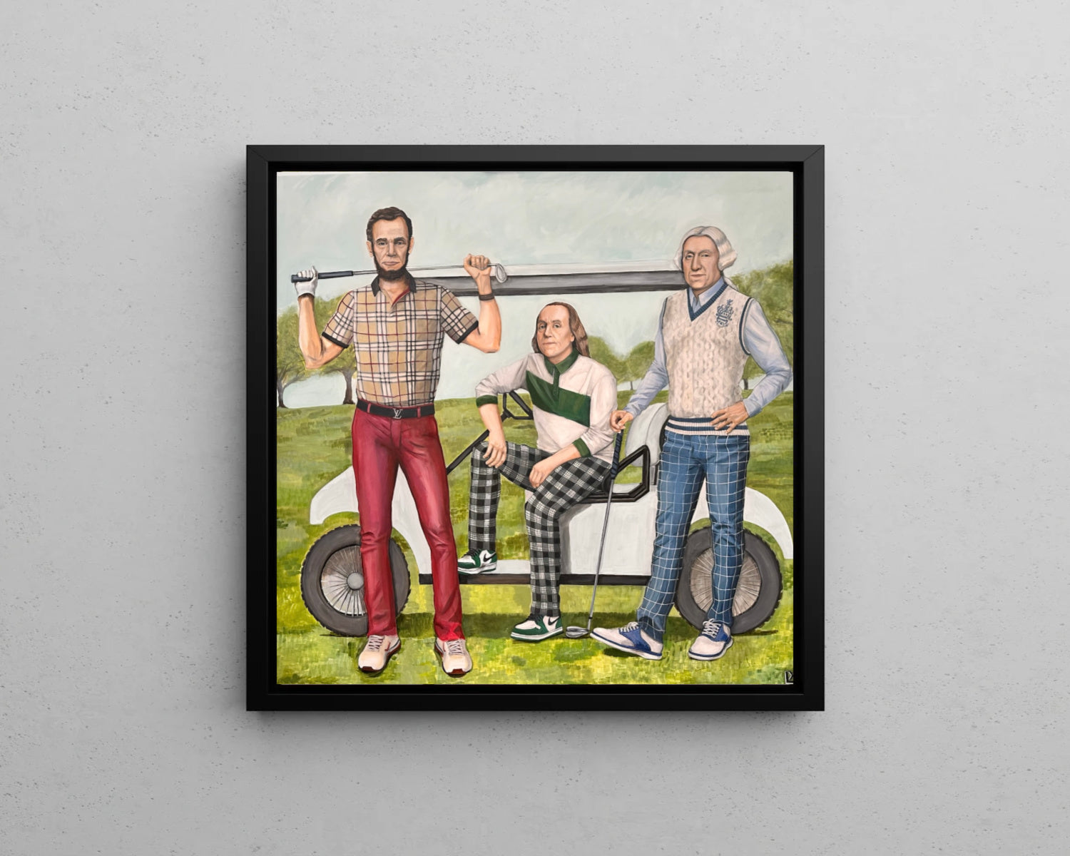 Forefathers Embellished Giclée