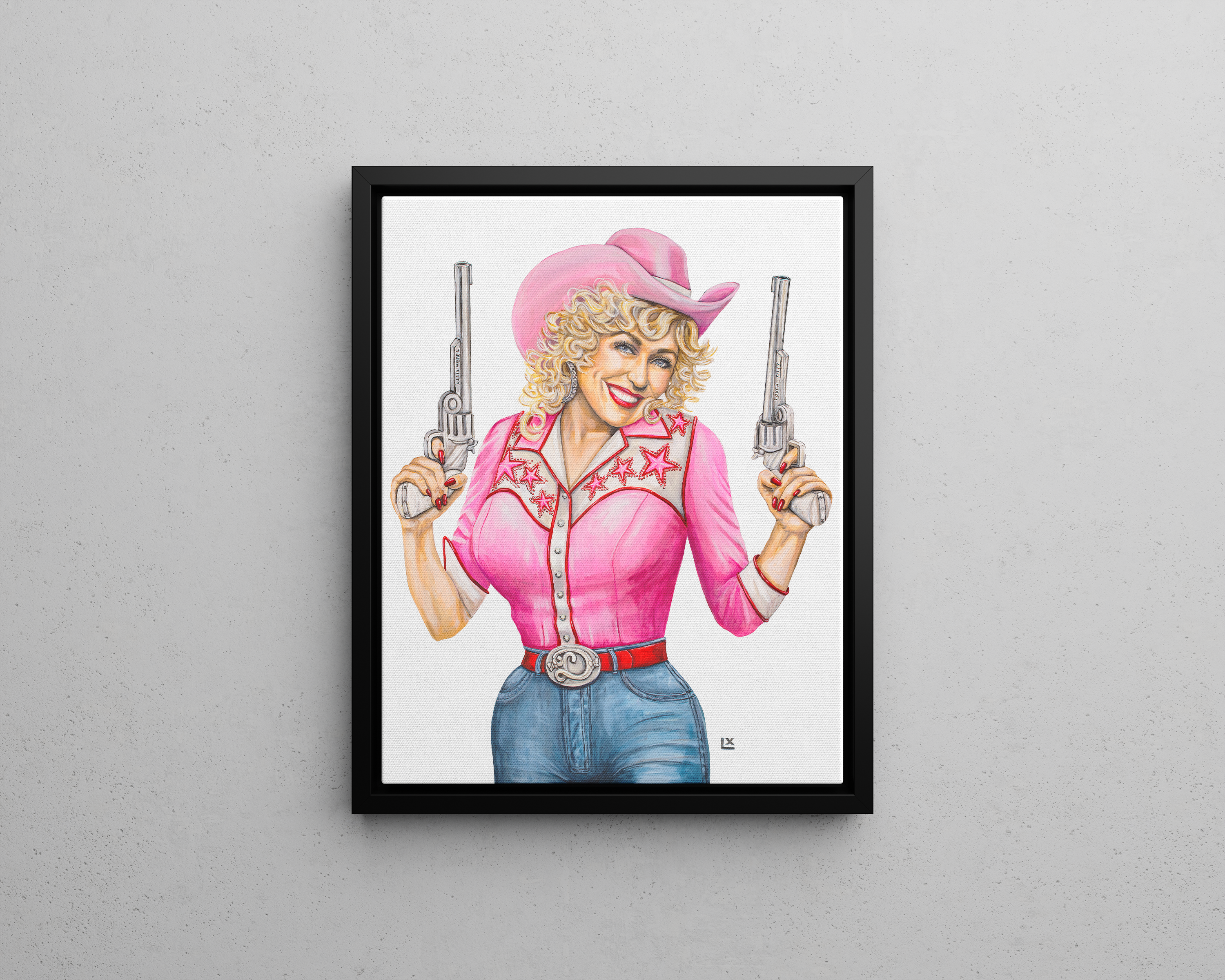 Tough Titty Canvas Print