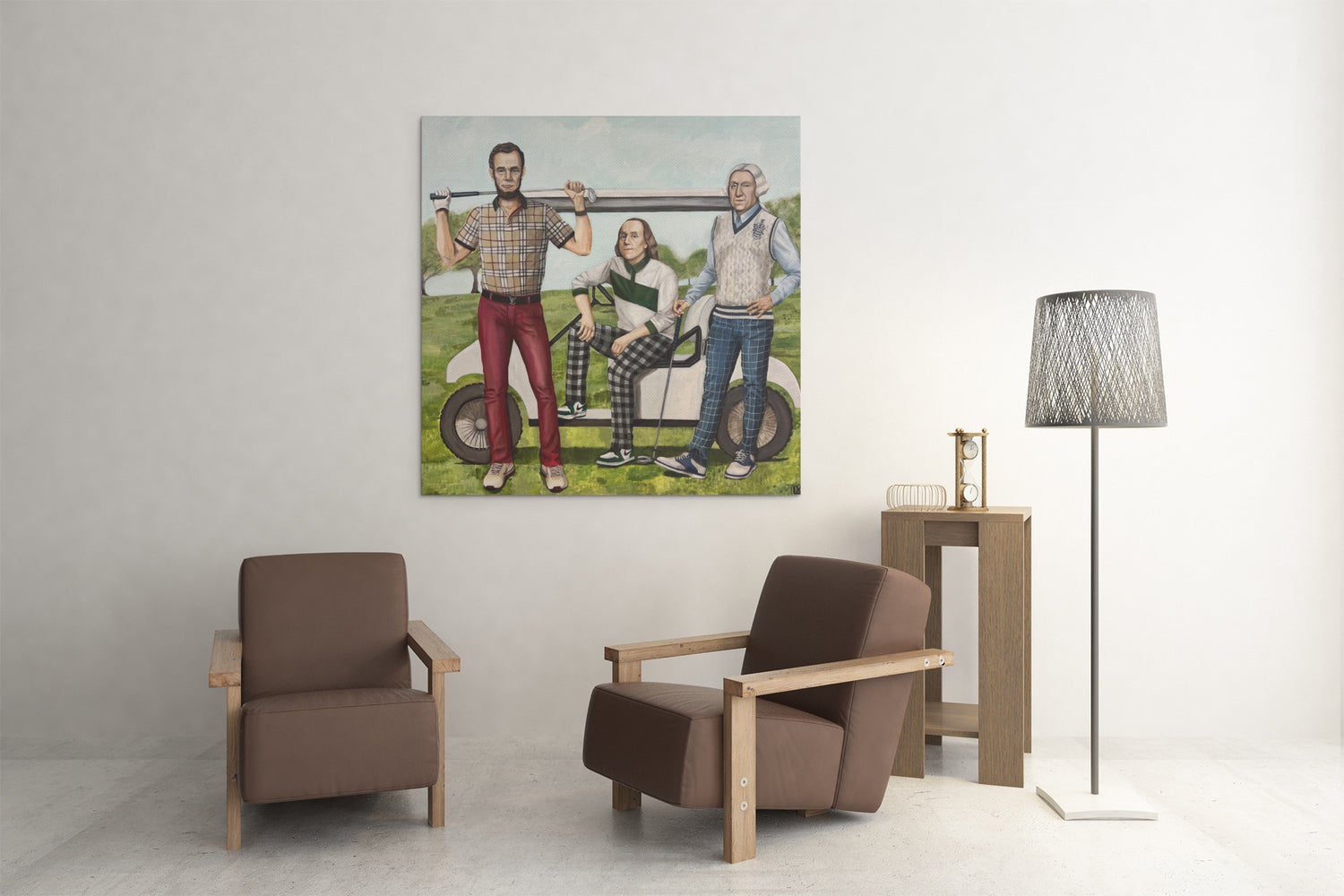 Forefathers Embellished Giclée