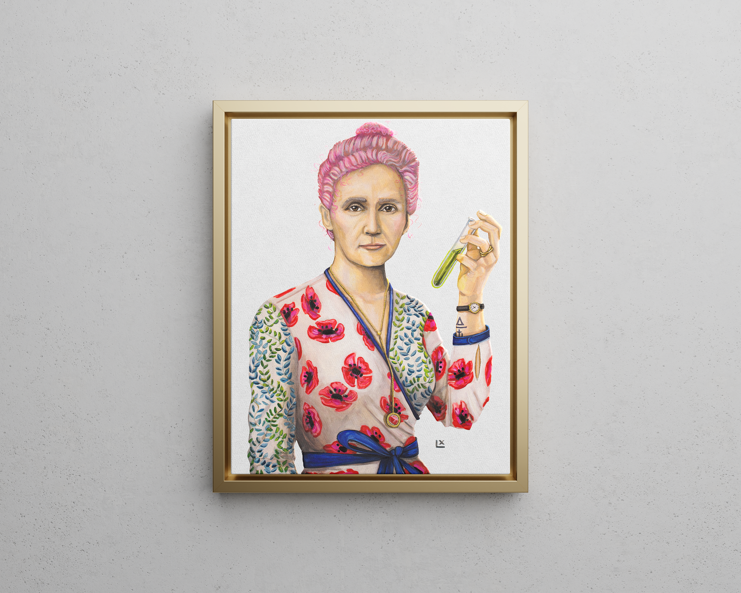 Marie Curie Canvas Print