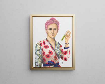 Marie Curie Canvas Print