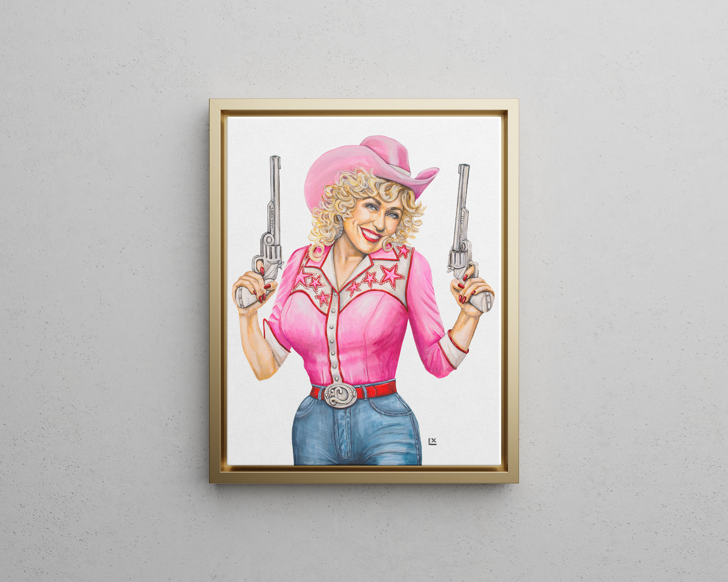 Tough Titty Canvas Print