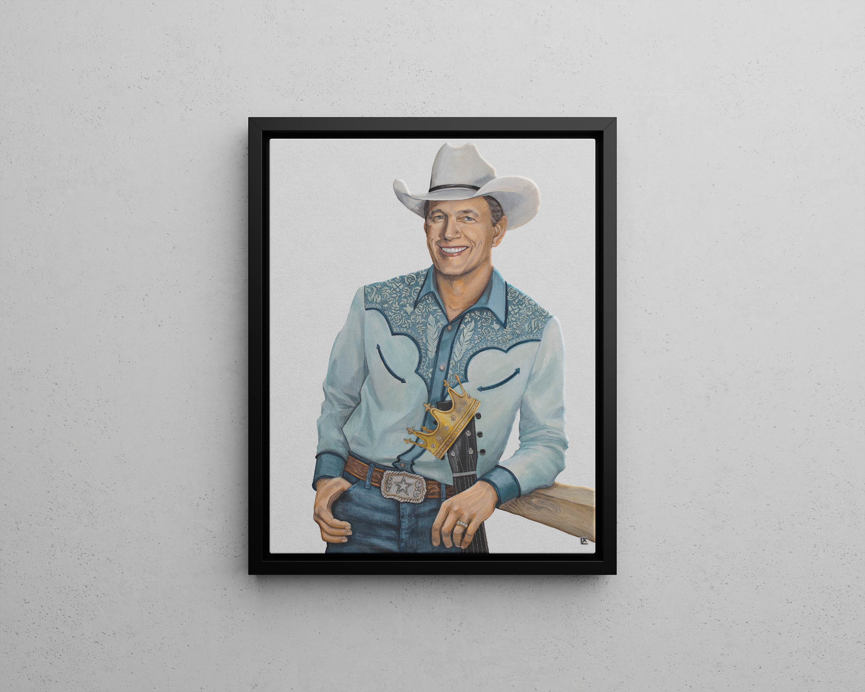 King George Canvas Print