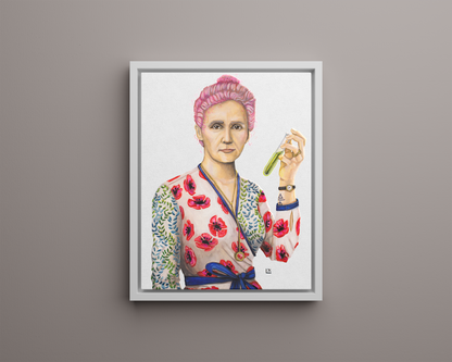 Marie Curie Canvas Print