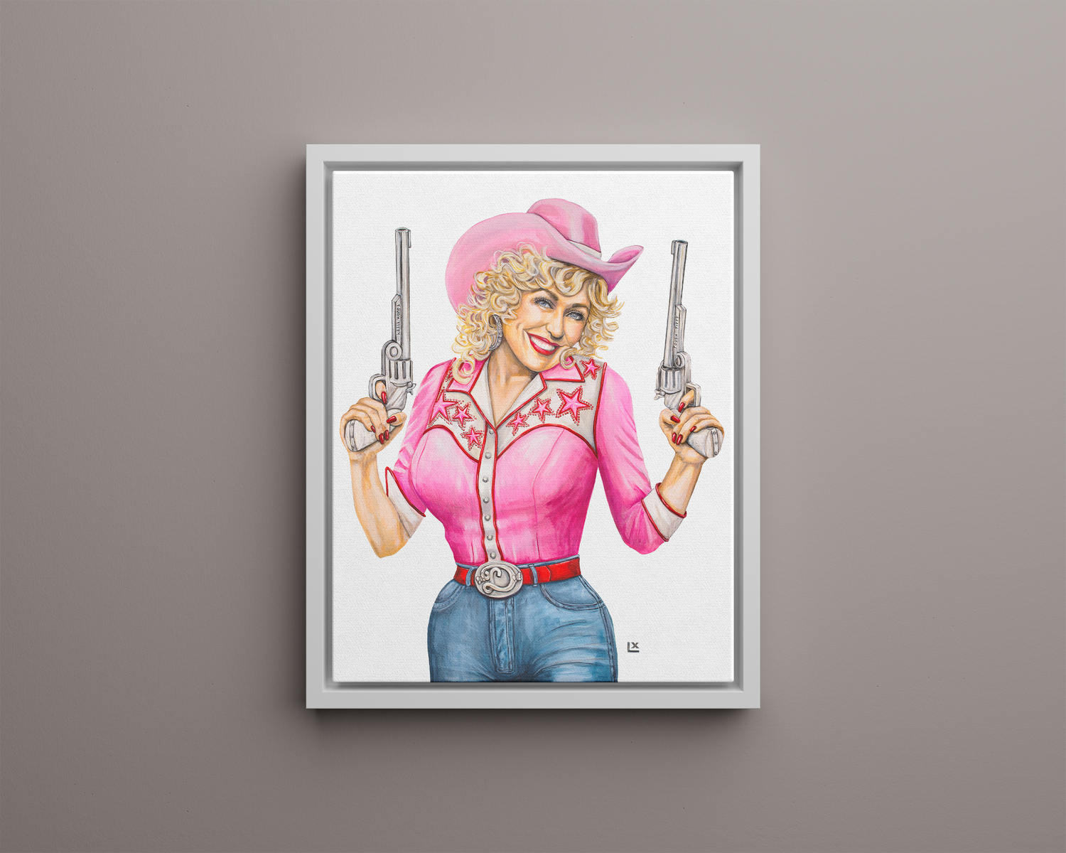 Tough Titty Canvas Print