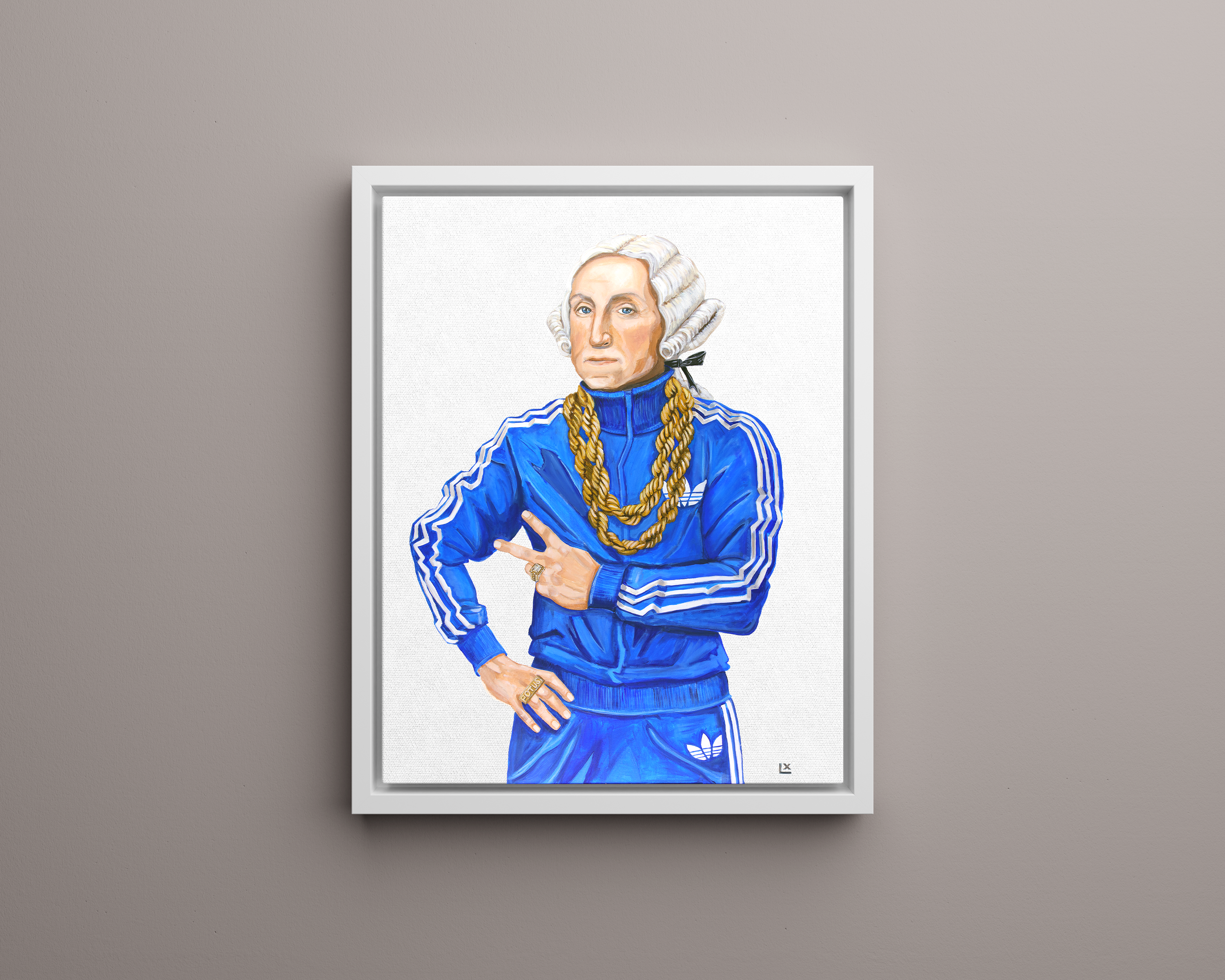 B Boi George Canvas Print