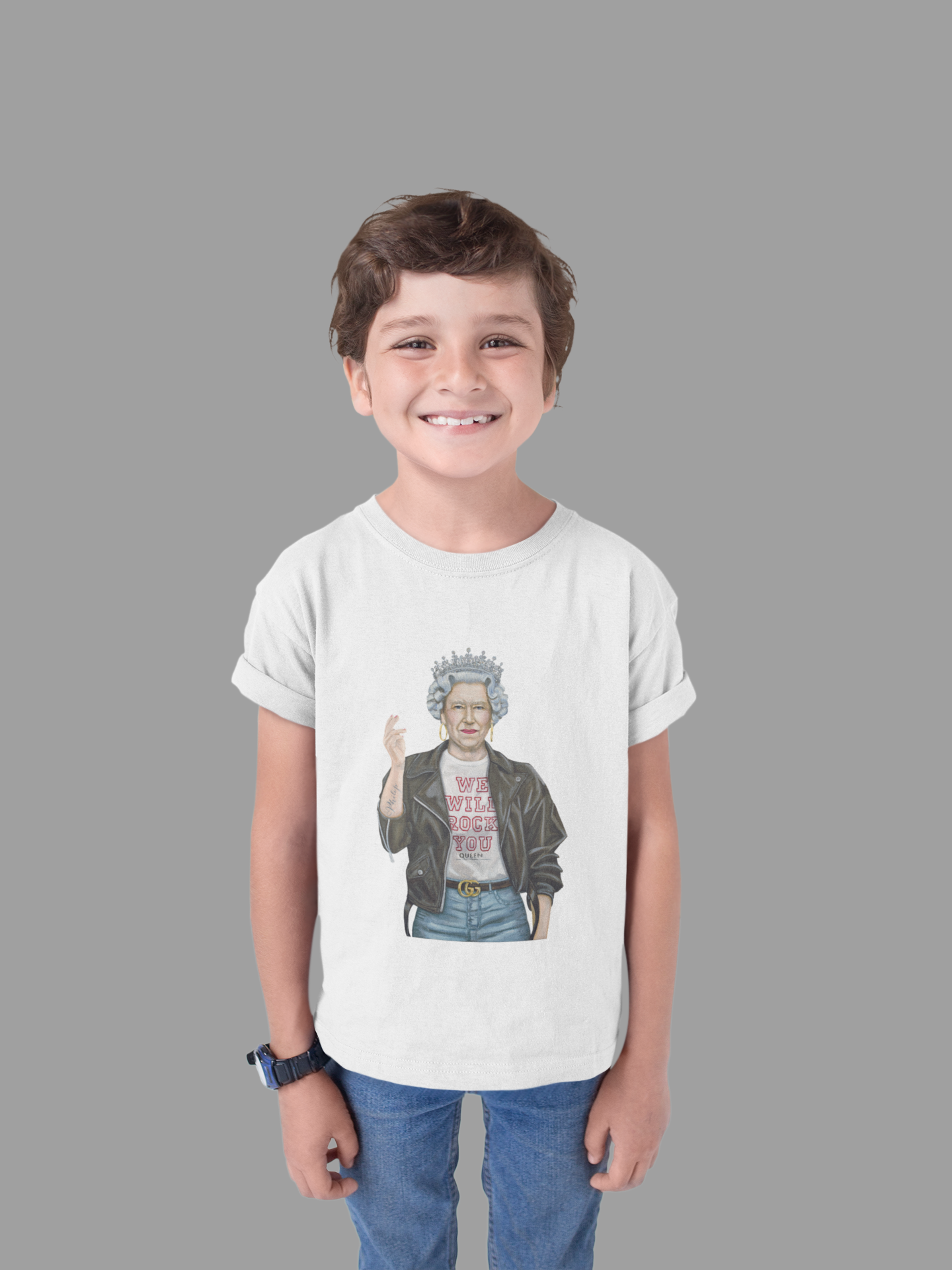 The Queen Will Rock You Kids T-Shirt