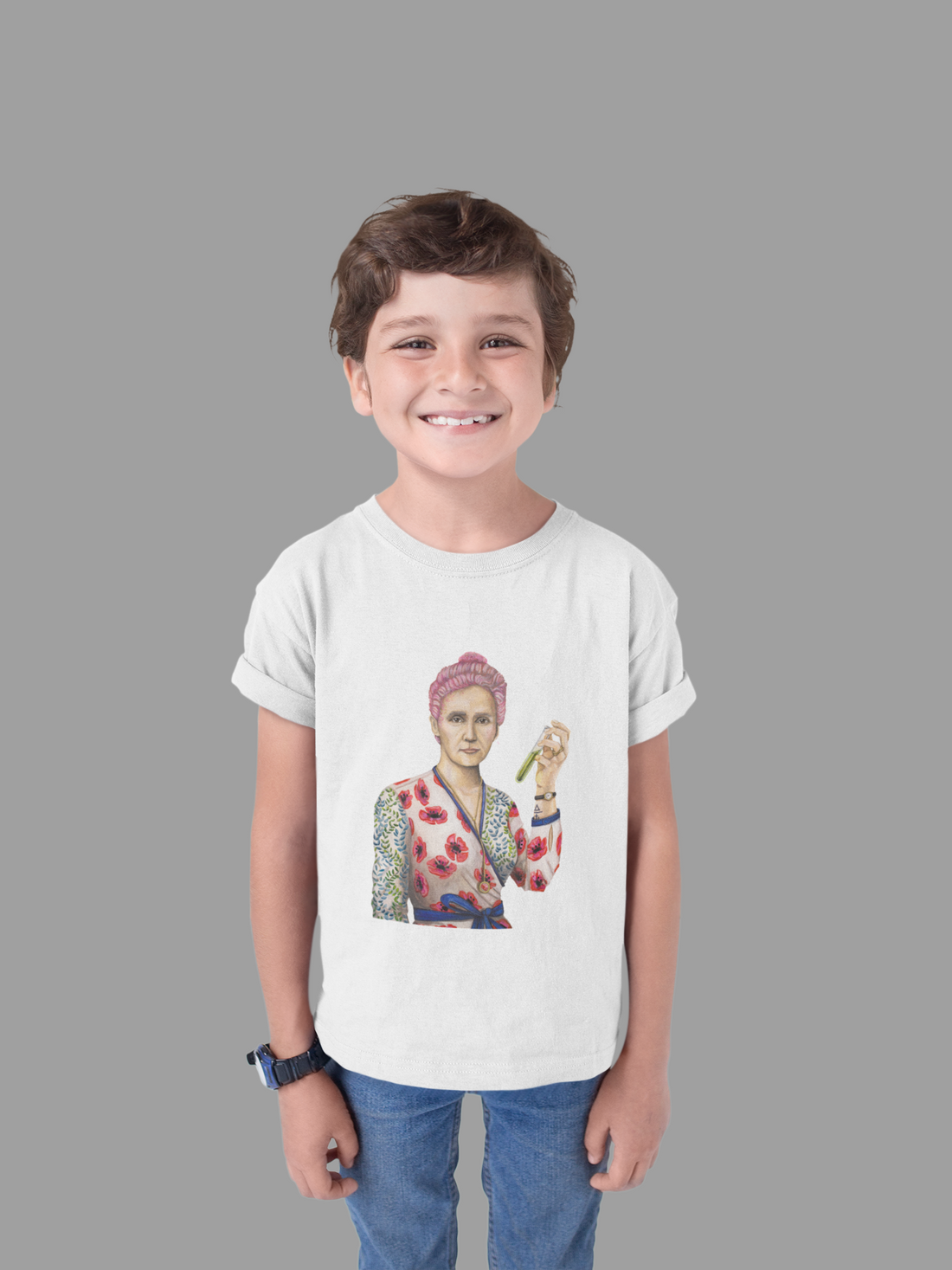 Marie Curie Kids T-Shirt