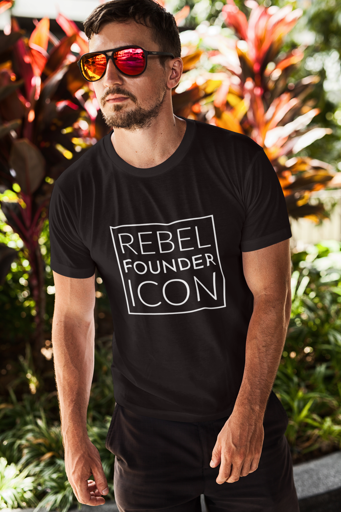 Rebel Founder Icon T-Shirt